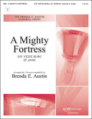 A Mighty Fortress Handbell sheet music cover Thumbnail